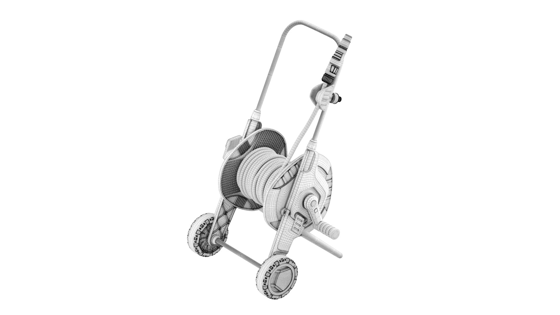 HOSE CART 3D Model TurboSquid 1946690