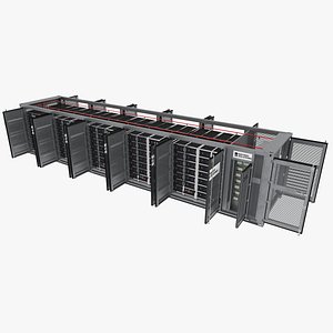 Battery Energy Storage System Container BESS 3D model