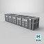 Battery Energy Storage System Container BESS 3D model