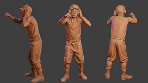 3D Male Music DJ MMDJM 005