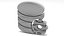 Database with gear 3D