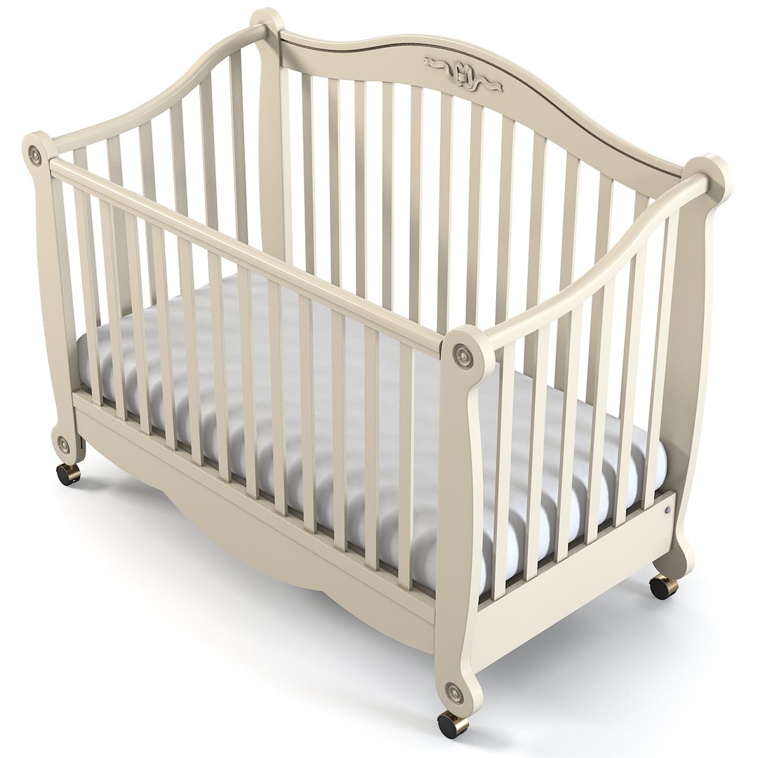 pali baby bed 3d max