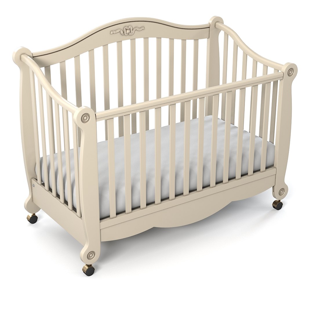 pali baby bed 3d max