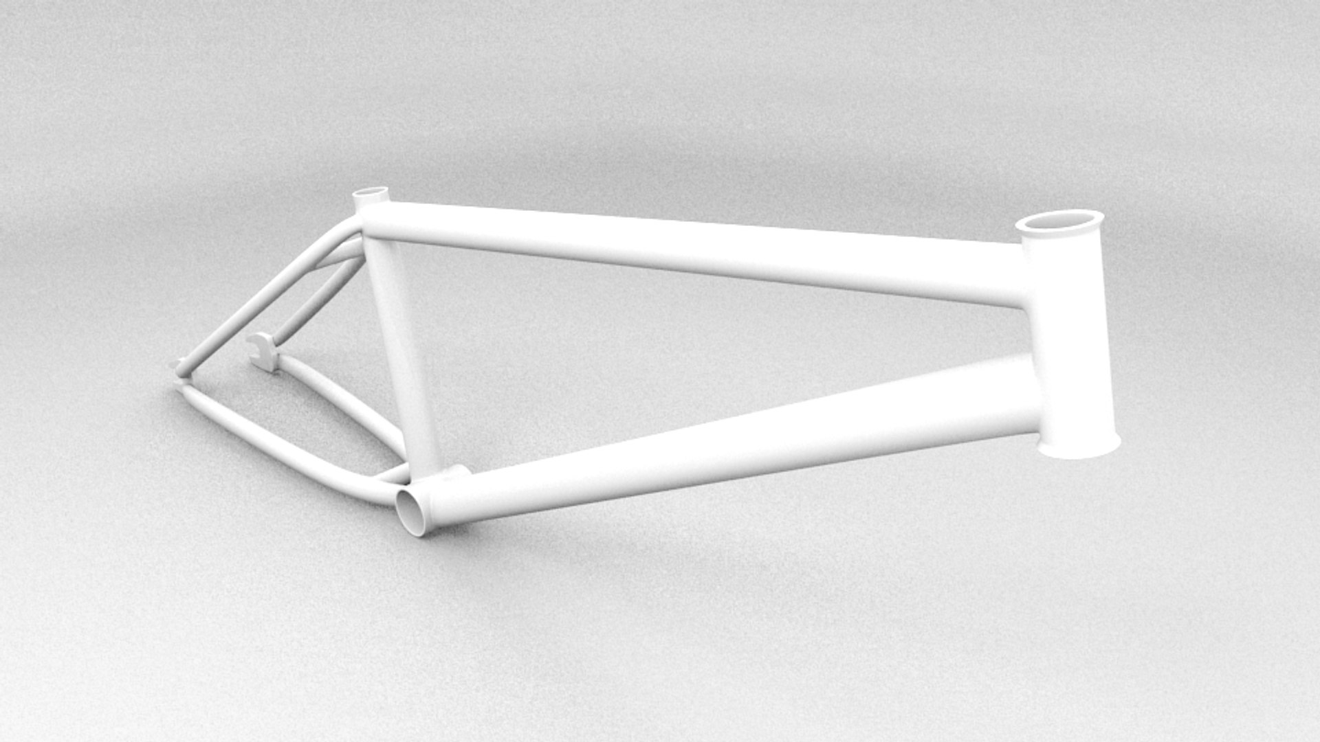 3d Model Bmx Bike Frame