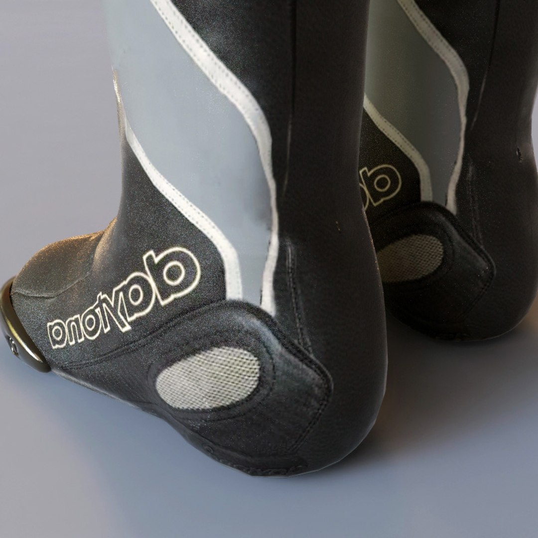 3d sport racing boot