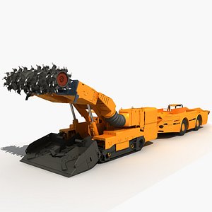 3D continuous miner