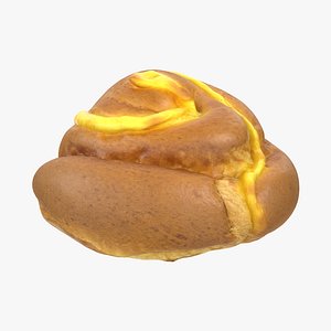 3D Sweet Bun model