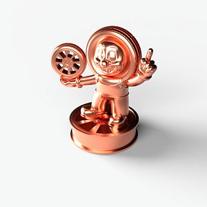 Mechanic character 3D