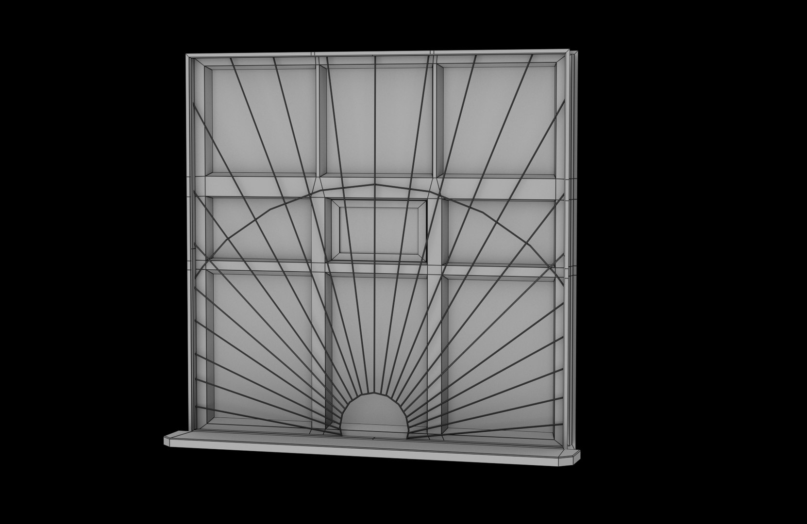 Old Wooden Window PBR Model - TurboSquid 2247140