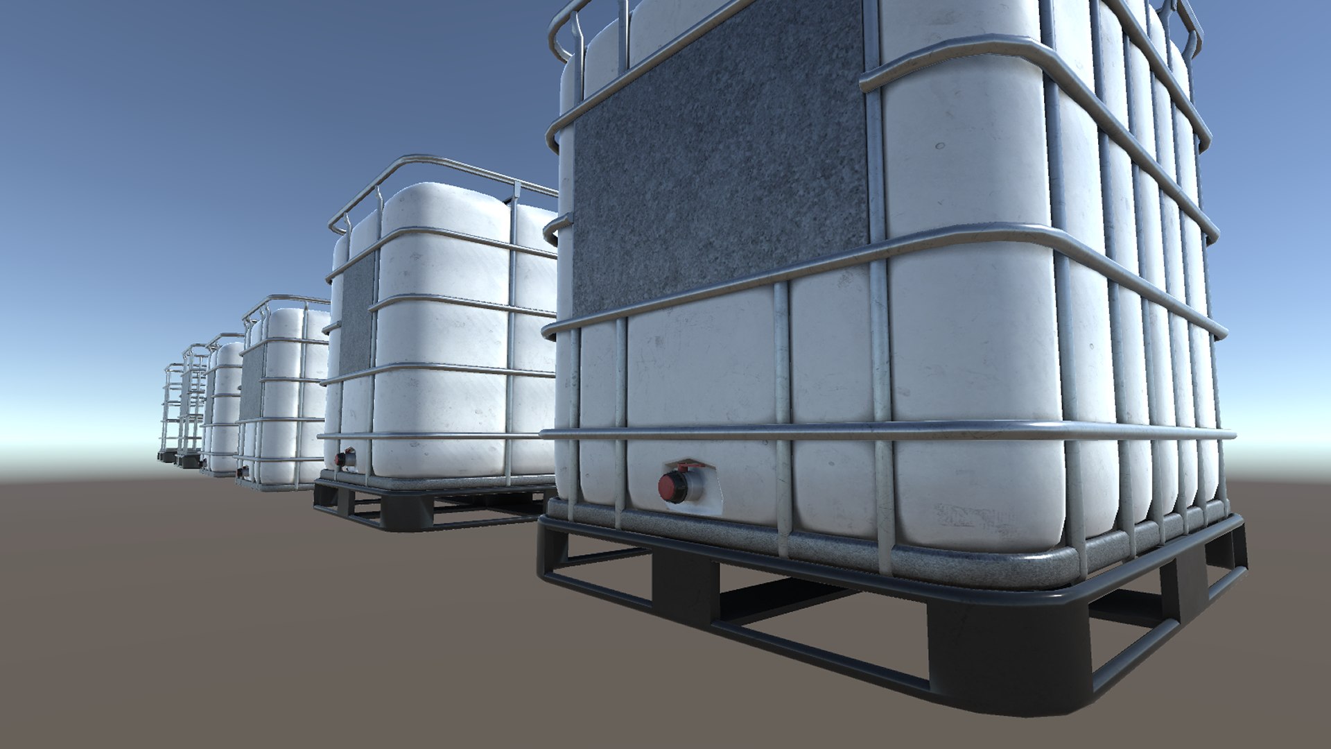3D PBR IBC Containers - TurboSquid 1979658