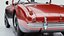 3D austin-healey 100 model
