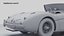 3D austin-healey 100 model
