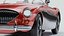 3D austin-healey 100 model