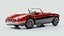 3D austin-healey 100 model