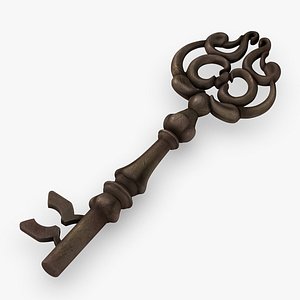 3D old key
