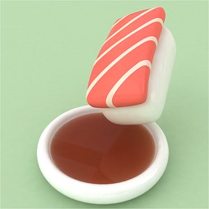 3D Sushi 05
