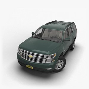 2015 Chevy Tahoe 3D model