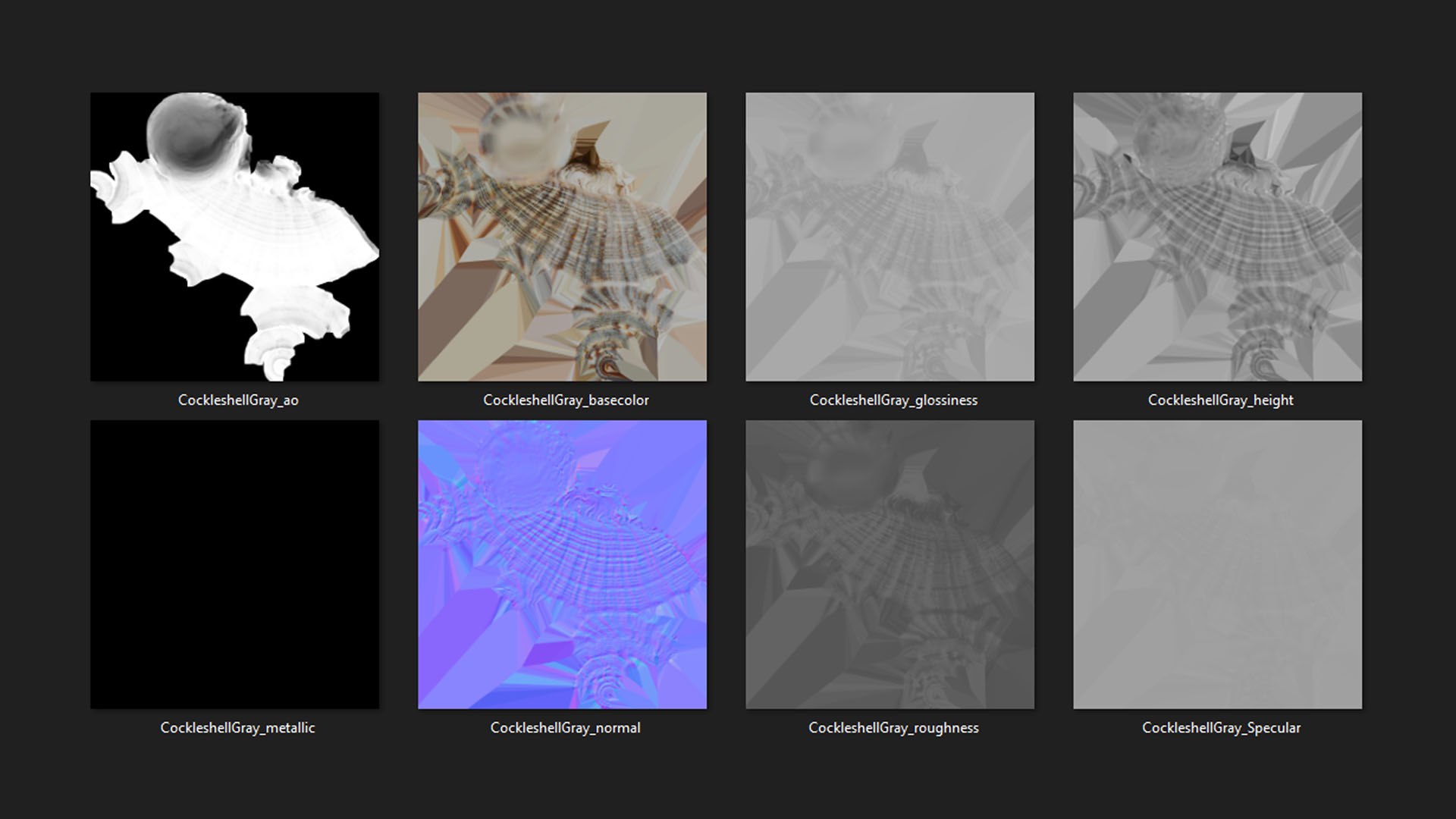 3D Cockleshell 2 model https://p.turbosquid.com/ts-thumb/ya/YHBpOZ/Tj/cockleshellgray_d0005/jpg/1697566181/1920x1080/fit_q87/9681e01d839be04d711e3cd62cfa7affcd6f0311/cockleshellgray_d0005.jpg