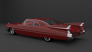 1959 coupe deville 3D model