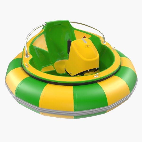 electric bumper boat generic 3D model