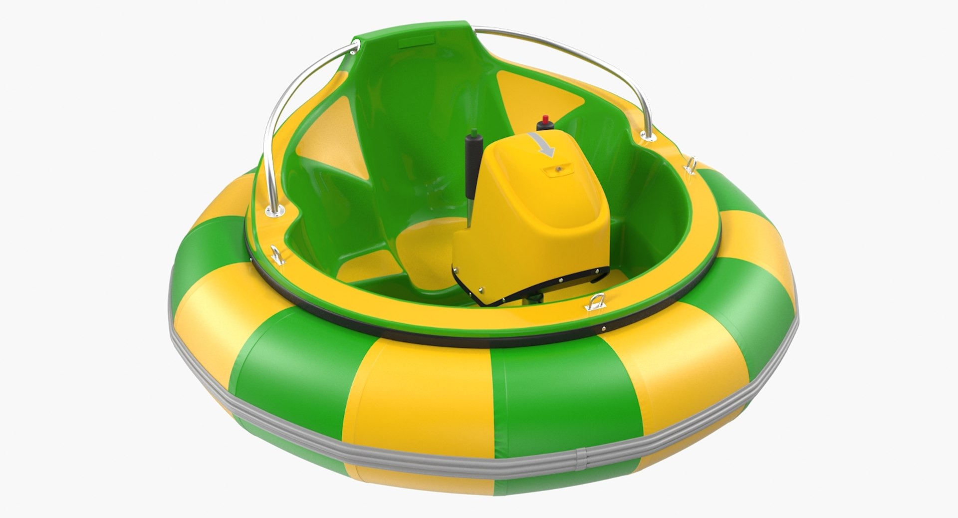 Electric Bumper Boat Generic 3D Model 3D model preview