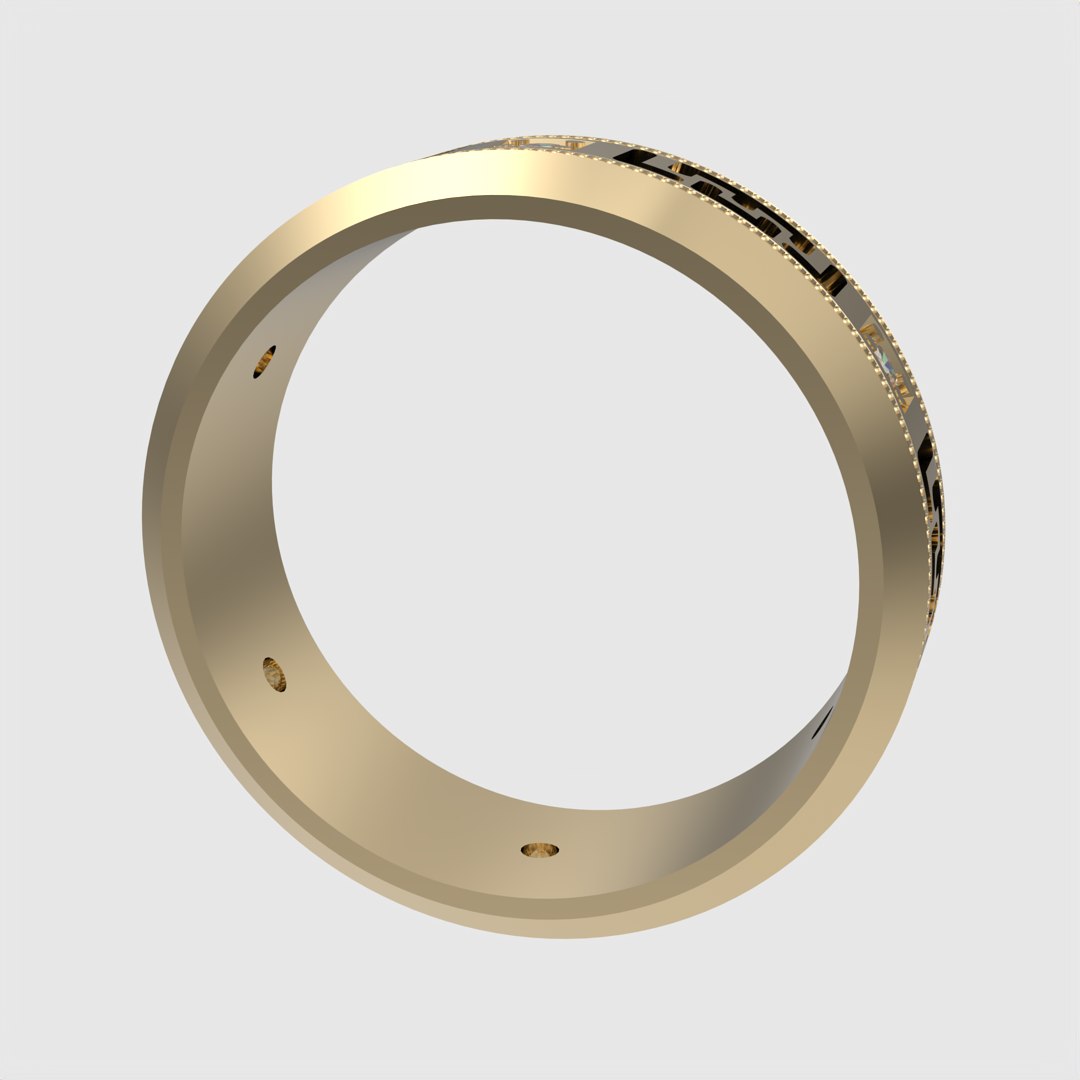 Geometric Inlay Pattern Ring JDBCo 3D Model - TurboSquid 2345217