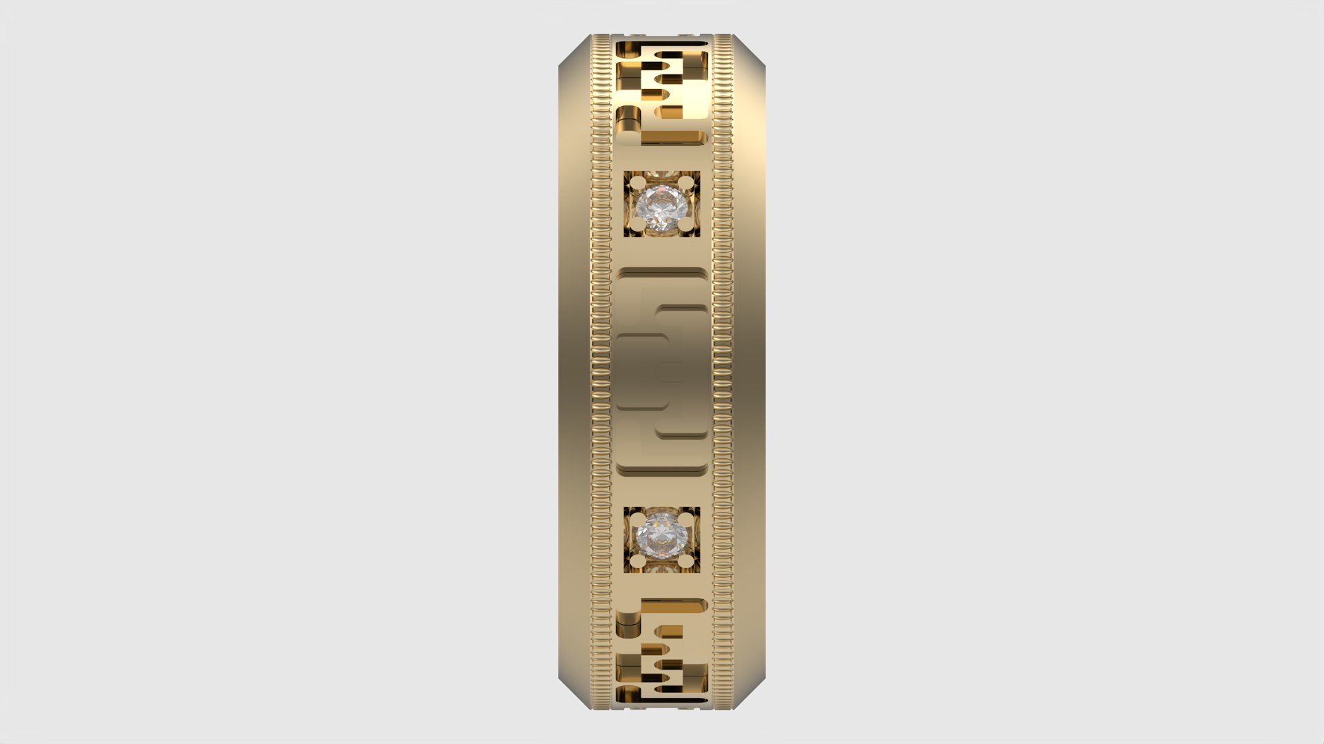 Geometric Inlay Pattern Ring JDBCo 3D Model - TurboSquid 2345217