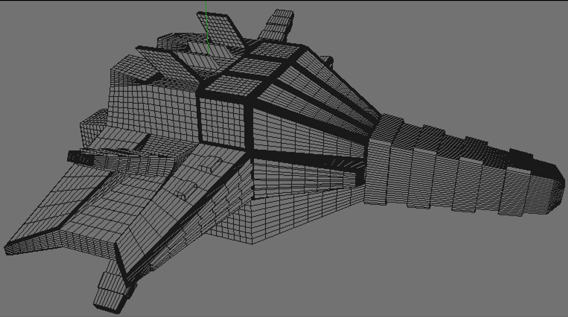 Free Space Fighter 3d Model