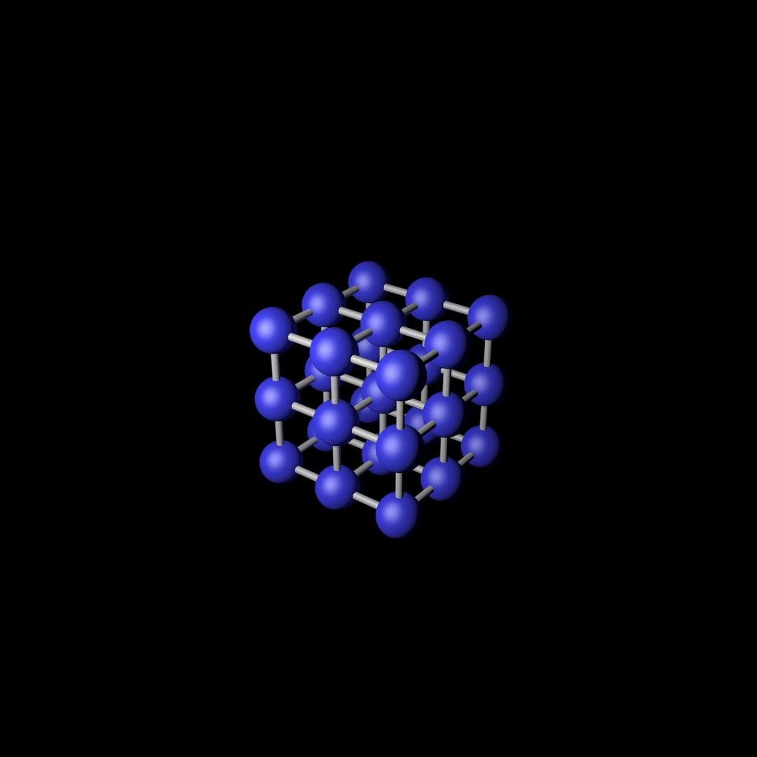 Crystal Structure 3d Max