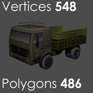Military Truck model