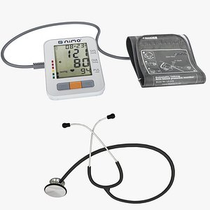 Blood Pressure and Stethoscope