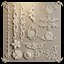 Semplice ornamento intagliato in stile europeo