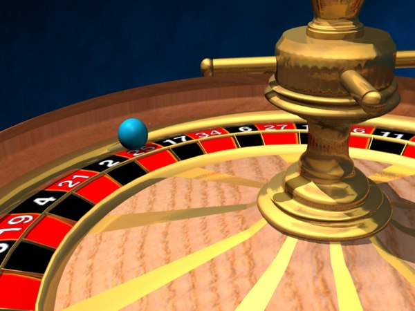 Roulette Wheel 3d Model