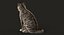 cat rigged fur 2 3D model