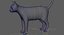 cat rigged fur 2 3D model