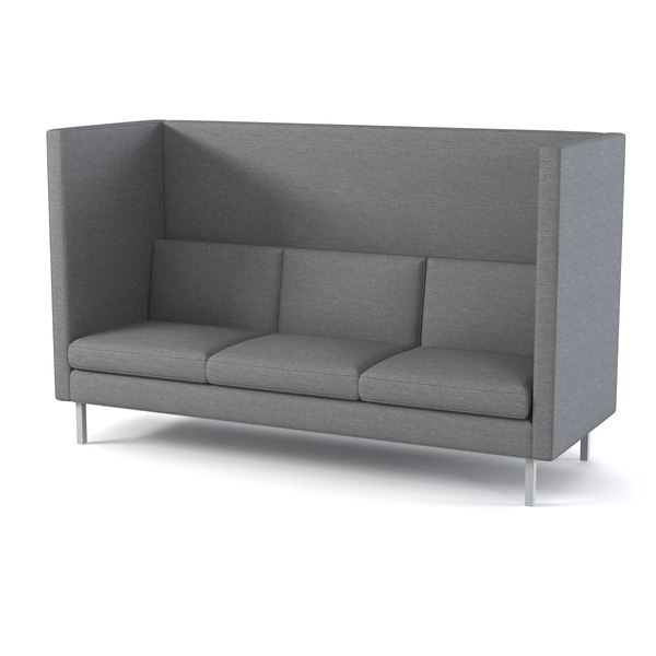 tuxedo sofa 3d obj