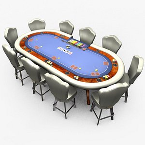 casino poker table - 3ds