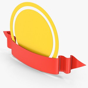 Yellow Label And Banner