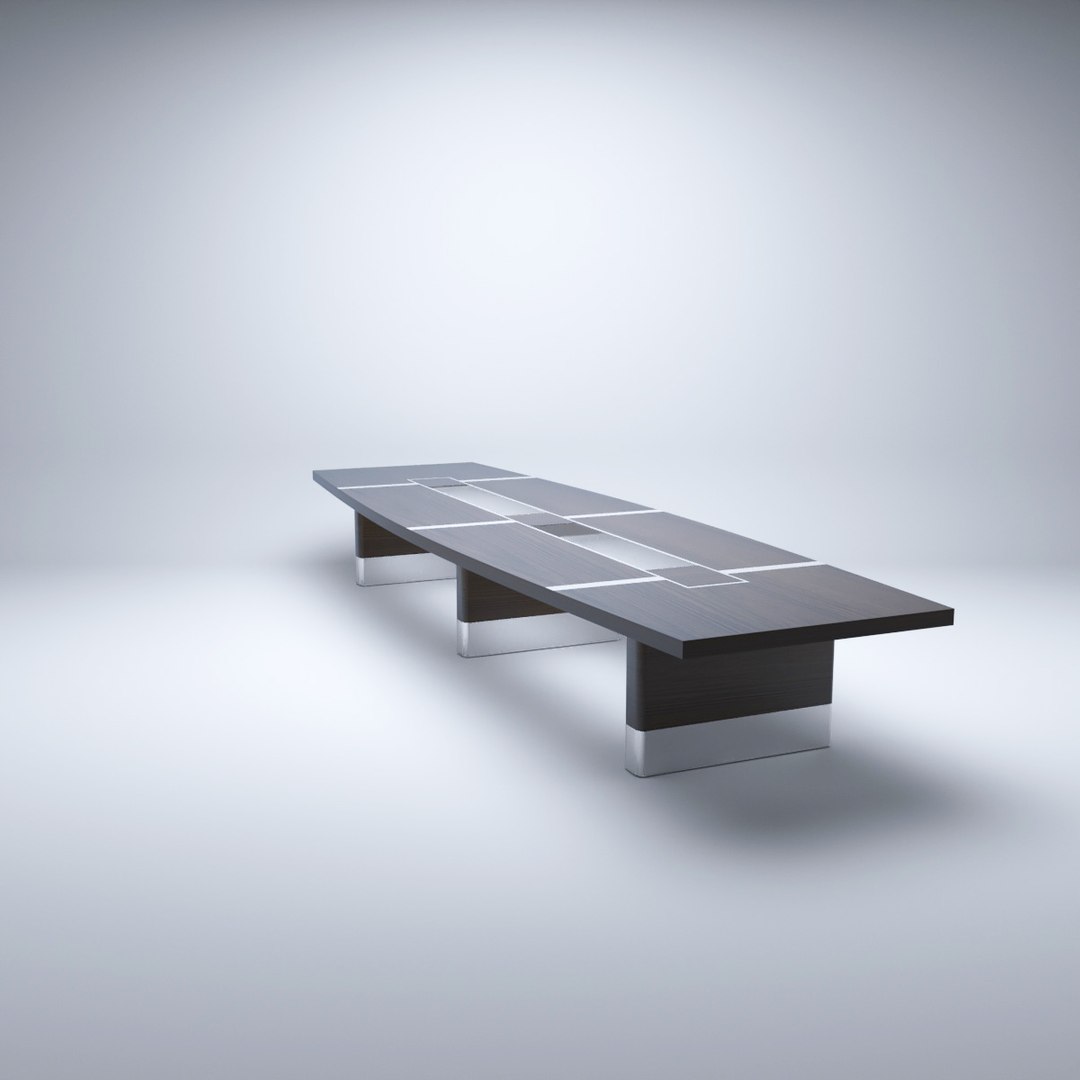 Conference Table 3D Model - TurboSquid 1538717