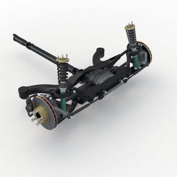 Auto Federung 3D-Modell - TurboSquid 845676