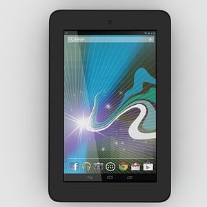 hp slate 7 3d obj