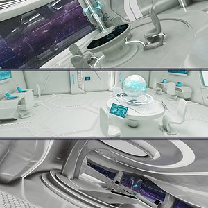 Sci-fi Control Room Collection 1