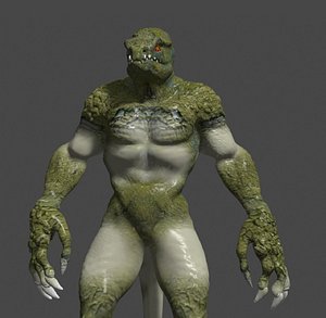 Reptilian 3D model