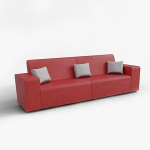 Red Family Couch