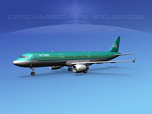 3d scale airbus model