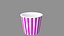 collezione di vaschette per popcorn