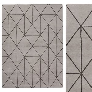 Diamond Maze Grey 3D model