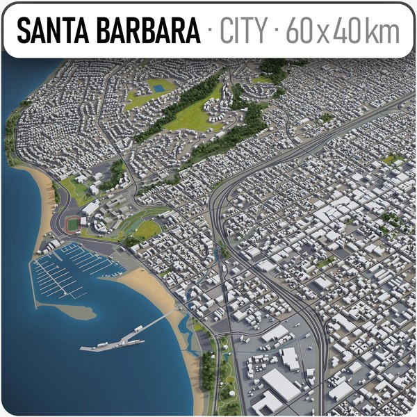 santa barbara surrounding area model