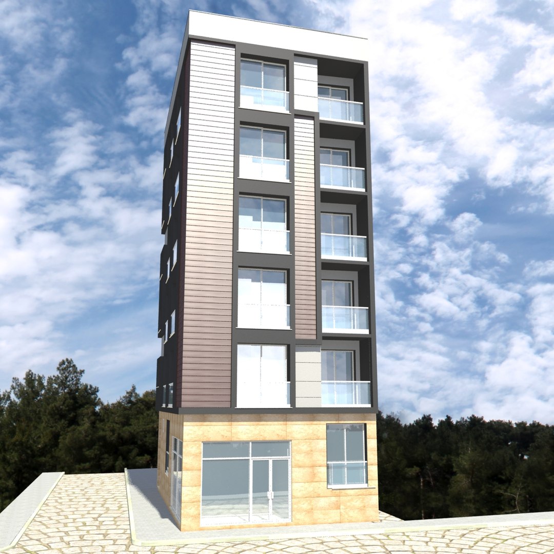 apartment building 3D model https://p.turbosquid.com/ts-thumb/yb/TYAXHF/rS8Kn2lu/apartment_corner_03_mray/jpg/1504958495/1920x1080/fit_q87/50a103a8bb5cd13a137dc286cbe74f79bcbec7cc/apartment_corner_03_mray.jpg