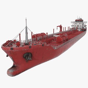 3D chemical tanker ship